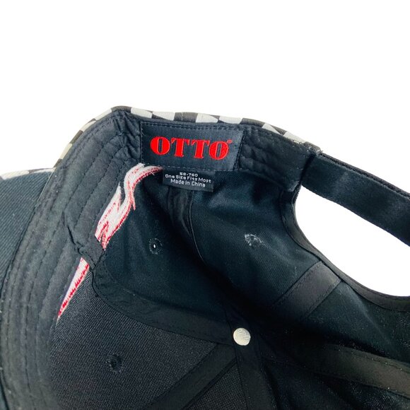 OTTO RacerDude.Com Adjustable Hat Embroidered Where Attitude Meets Style NWOT - Picture 3 of 3